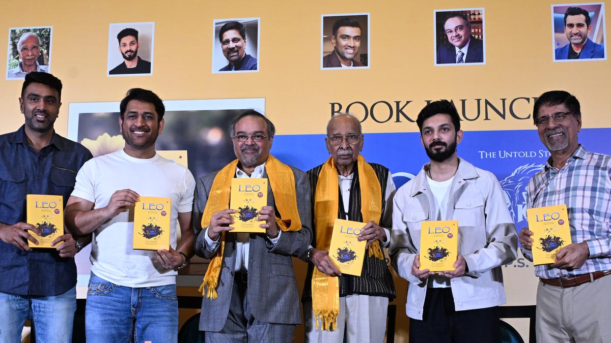 Book on CSK Leo — The Untold Story officially launched The Hindu